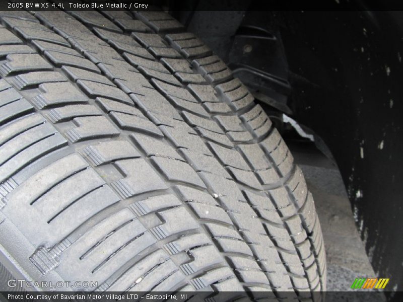 Toledo Blue Metallic / Grey 2005 BMW X5 4.4i
