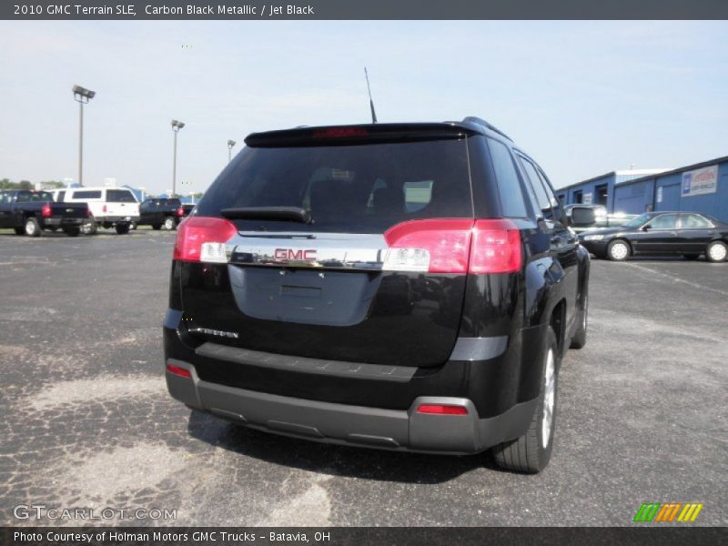 Carbon Black Metallic / Jet Black 2010 GMC Terrain SLE