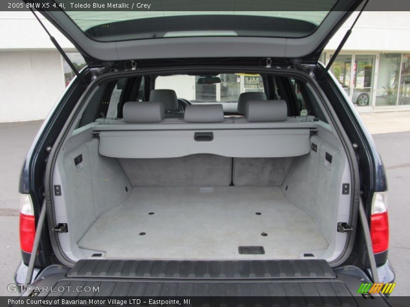 Toledo Blue Metallic / Grey 2005 BMW X5 4.4i