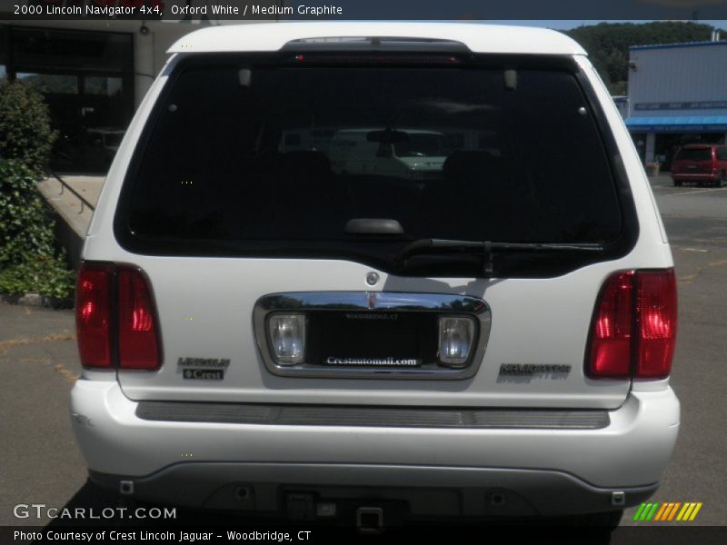 Oxford White / Medium Graphite 2000 Lincoln Navigator 4x4