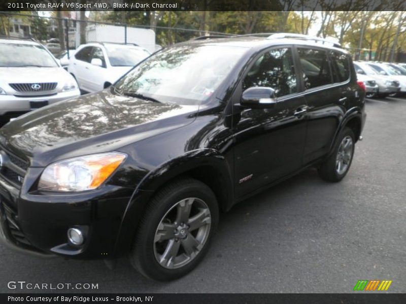 Black / Dark Charcoal 2011 Toyota RAV4 V6 Sport 4WD