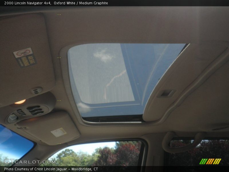 Oxford White / Medium Graphite 2000 Lincoln Navigator 4x4