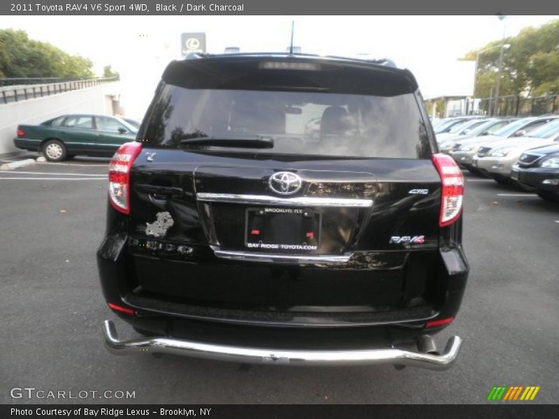 Black / Dark Charcoal 2011 Toyota RAV4 V6 Sport 4WD