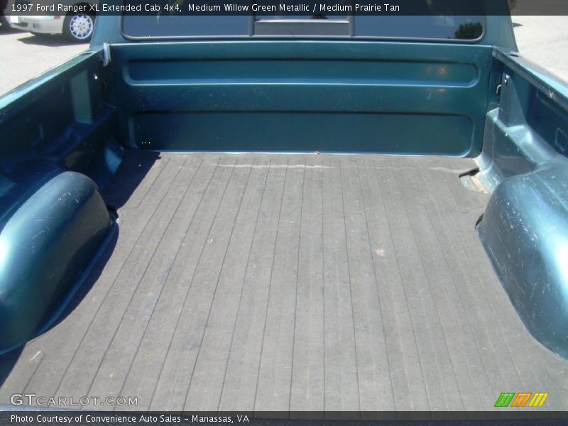 Medium Willow Green Metallic / Medium Prairie Tan 1997 Ford Ranger XL Extended Cab 4x4