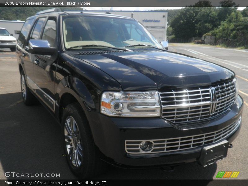 Black / Stone 2008 Lincoln Navigator Elite 4x4