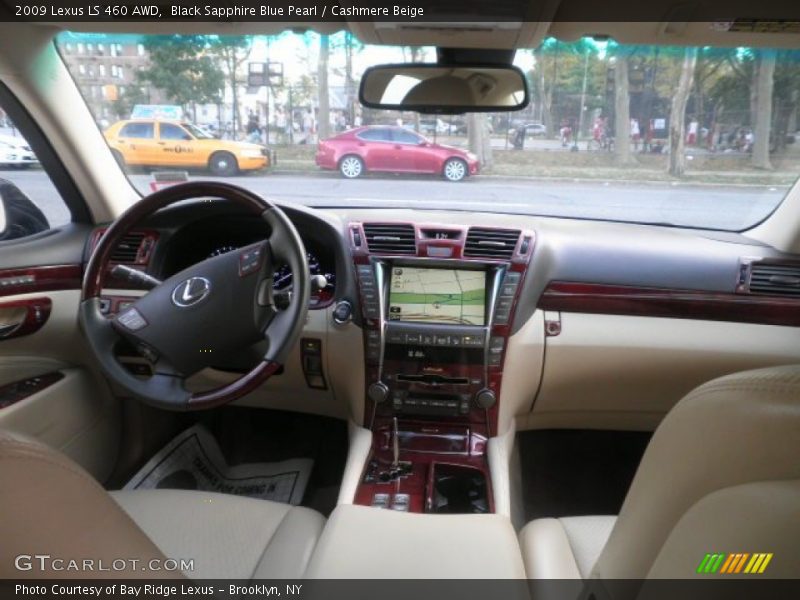 Dashboard of 2009 LS 460 AWD