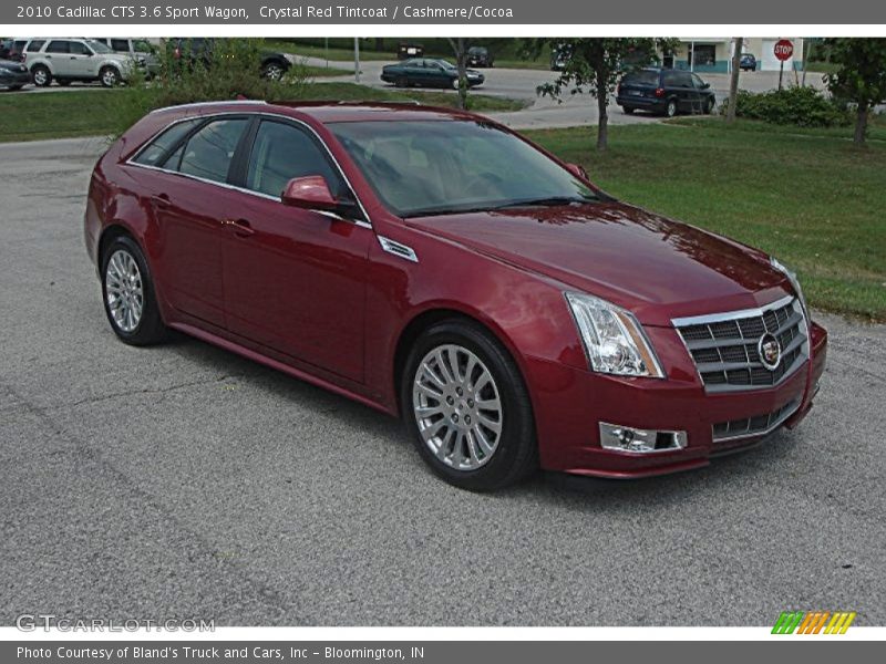 Crystal Red Tintcoat / Cashmere/Cocoa 2010 Cadillac CTS 3.6 Sport Wagon