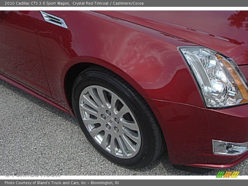 Crystal Red Tintcoat / Cashmere/Cocoa 2010 Cadillac CTS 3.6 Sport Wagon