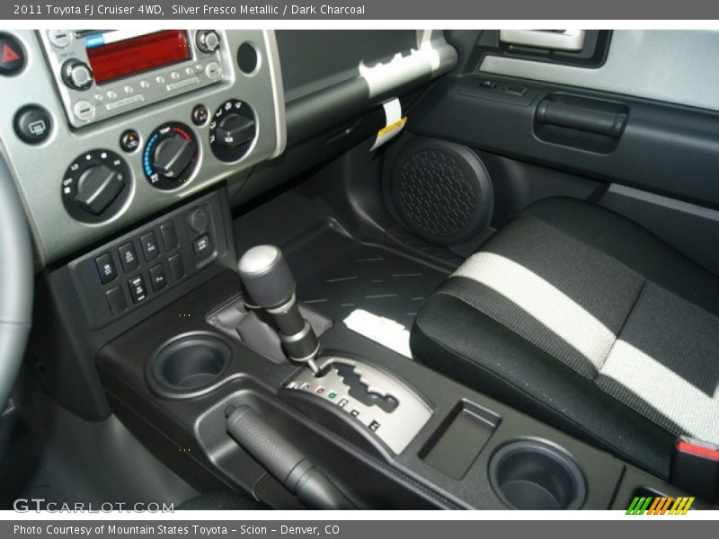 Silver Fresco Metallic / Dark Charcoal 2011 Toyota FJ Cruiser 4WD