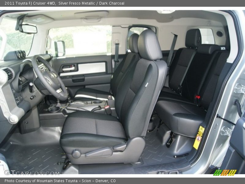 Silver Fresco Metallic / Dark Charcoal 2011 Toyota FJ Cruiser 4WD