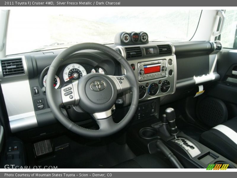 Silver Fresco Metallic / Dark Charcoal 2011 Toyota FJ Cruiser 4WD