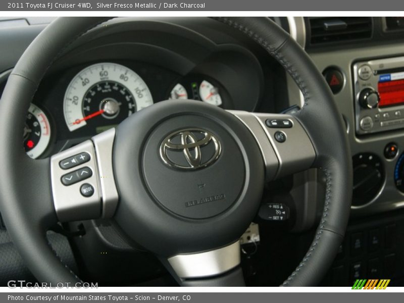 Silver Fresco Metallic / Dark Charcoal 2011 Toyota FJ Cruiser 4WD