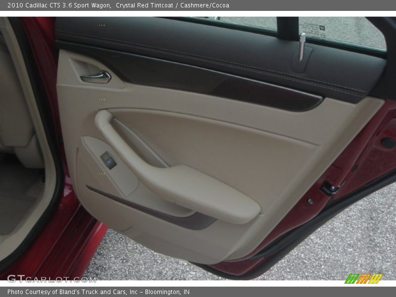 Crystal Red Tintcoat / Cashmere/Cocoa 2010 Cadillac CTS 3.6 Sport Wagon