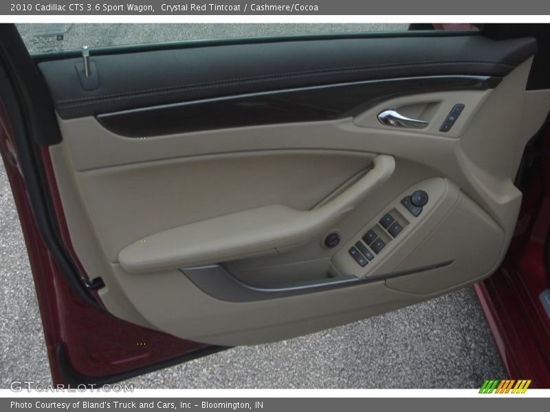 Crystal Red Tintcoat / Cashmere/Cocoa 2010 Cadillac CTS 3.6 Sport Wagon