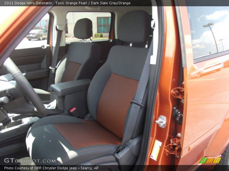  2011 Nitro Detonator Dark Slate Gray/Orange Interior