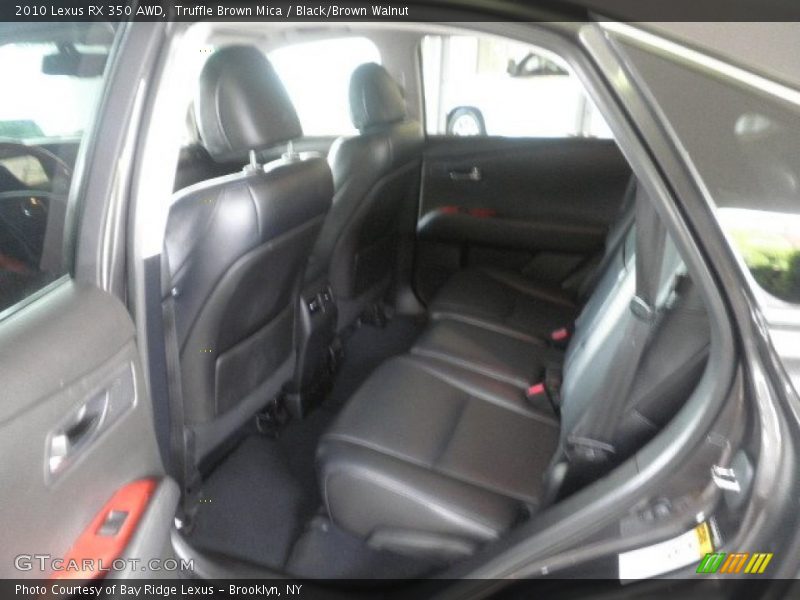 Truffle Brown Mica / Black/Brown Walnut 2010 Lexus RX 350 AWD