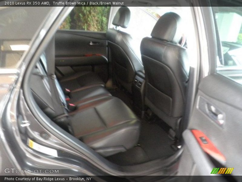 Truffle Brown Mica / Black/Brown Walnut 2010 Lexus RX 350 AWD