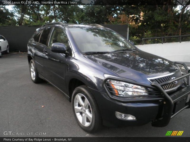 Neptune Blue Mica / Ivory 2006 Lexus RX 330 AWD