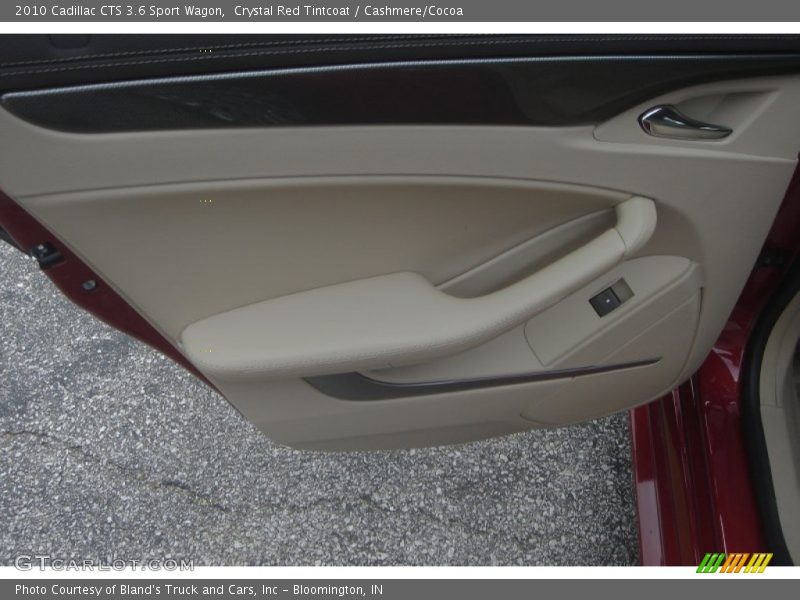 Crystal Red Tintcoat / Cashmere/Cocoa 2010 Cadillac CTS 3.6 Sport Wagon