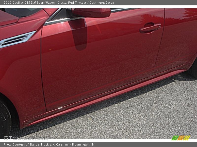 Crystal Red Tintcoat / Cashmere/Cocoa 2010 Cadillac CTS 3.6 Sport Wagon