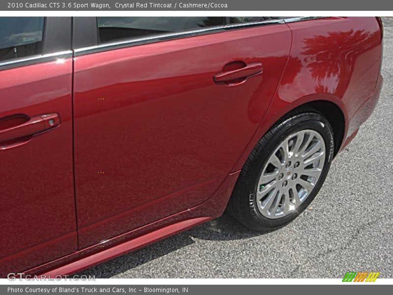 Crystal Red Tintcoat / Cashmere/Cocoa 2010 Cadillac CTS 3.6 Sport Wagon