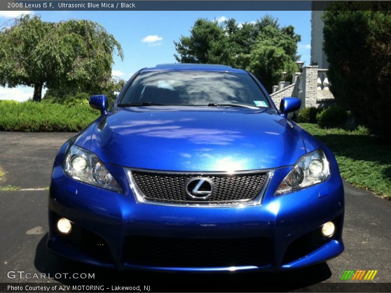 Ultrasonic Blue Mica / Black 2008 Lexus IS F