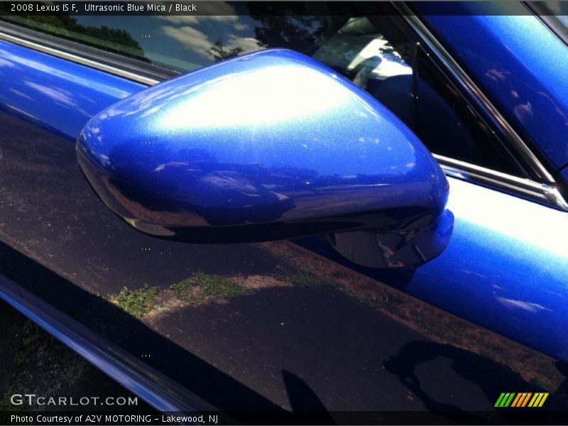 Ultrasonic Blue Mica / Black 2008 Lexus IS F