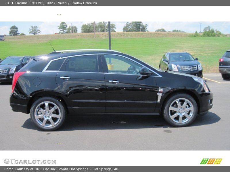 Black Raven / Ebony/Titanium 2011 Cadillac SRX FWD