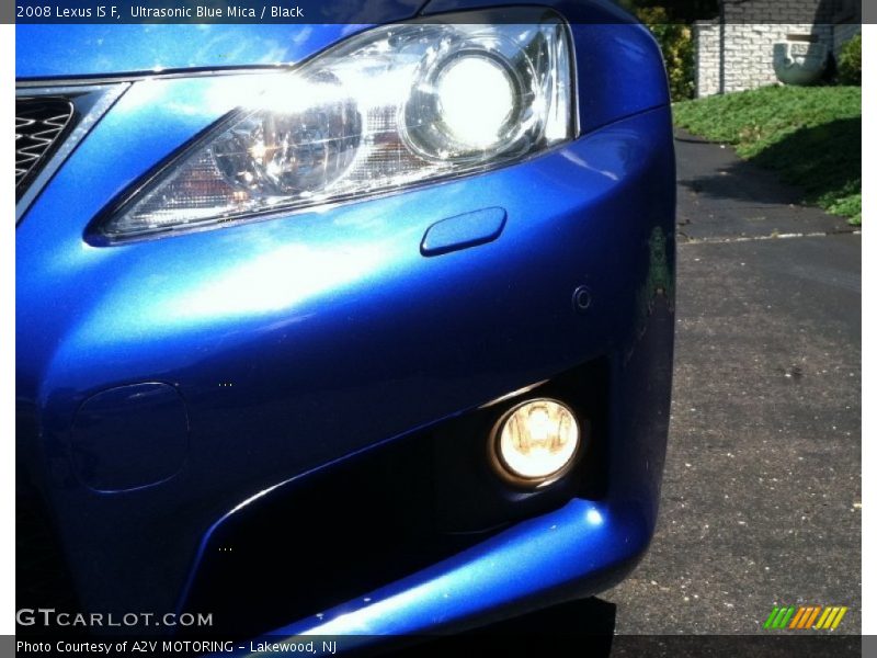 Ultrasonic Blue Mica / Black 2008 Lexus IS F