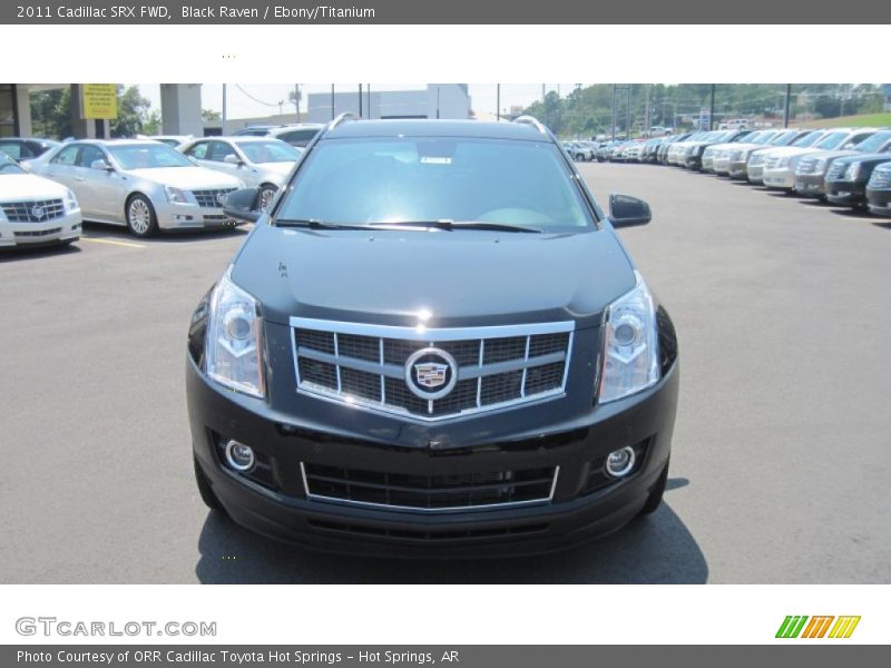 Black Raven / Ebony/Titanium 2011 Cadillac SRX FWD