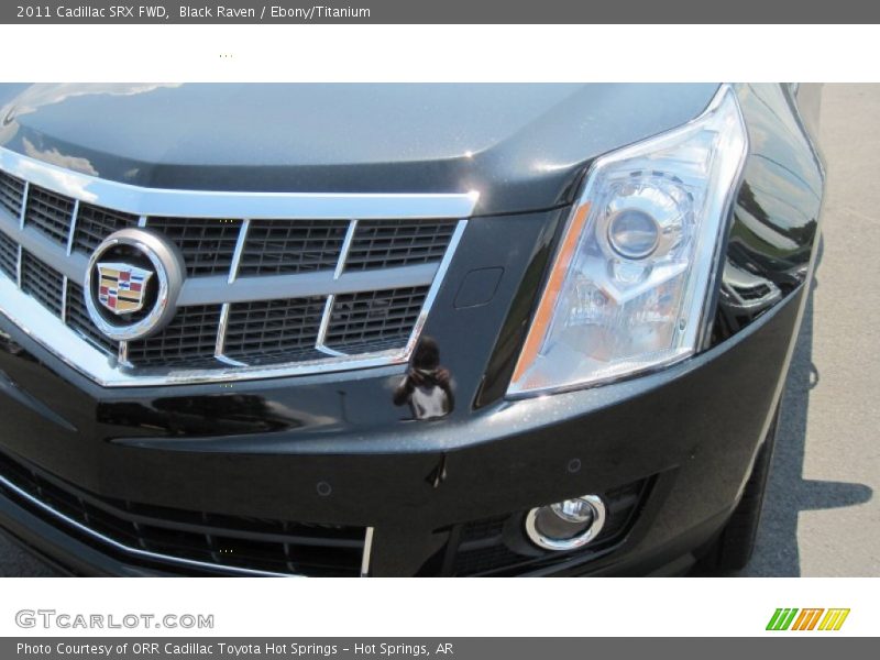 Black Raven / Ebony/Titanium 2011 Cadillac SRX FWD