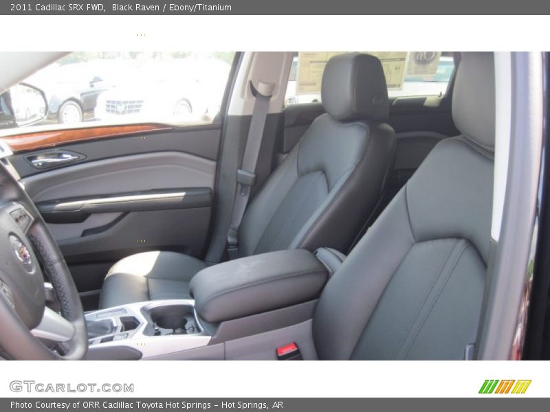 Black Raven / Ebony/Titanium 2011 Cadillac SRX FWD