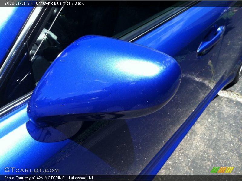 Ultrasonic Blue Mica / Black 2008 Lexus IS F