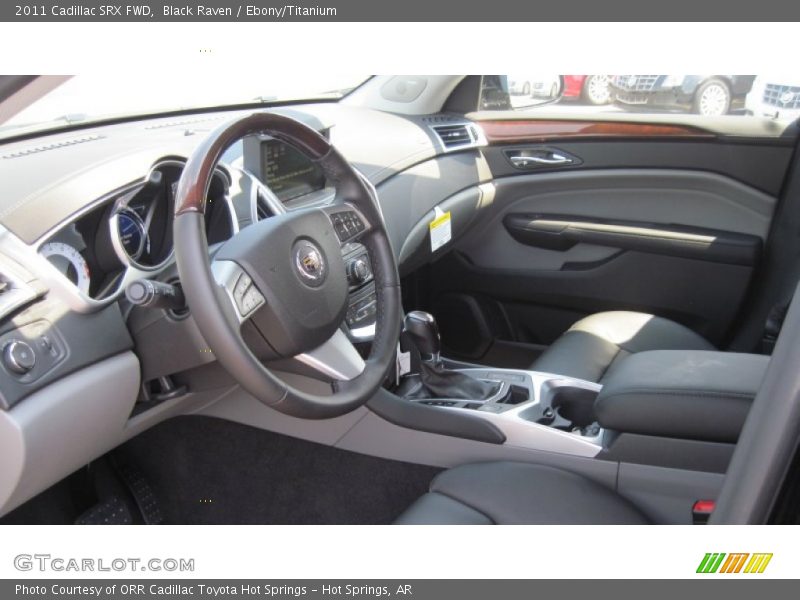 Black Raven / Ebony/Titanium 2011 Cadillac SRX FWD