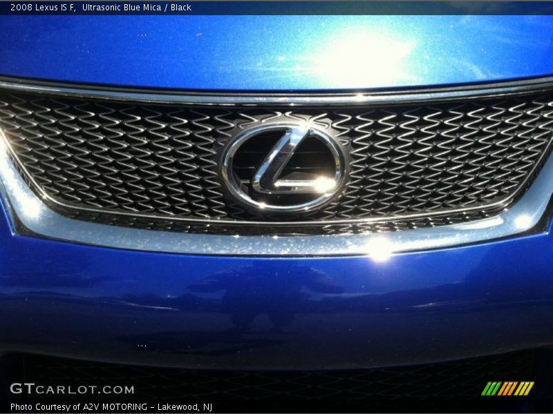 Ultrasonic Blue Mica / Black 2008 Lexus IS F