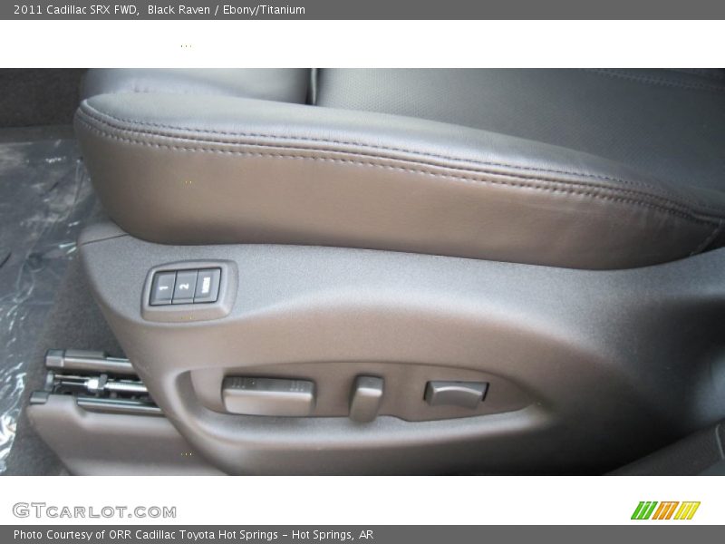 Black Raven / Ebony/Titanium 2011 Cadillac SRX FWD