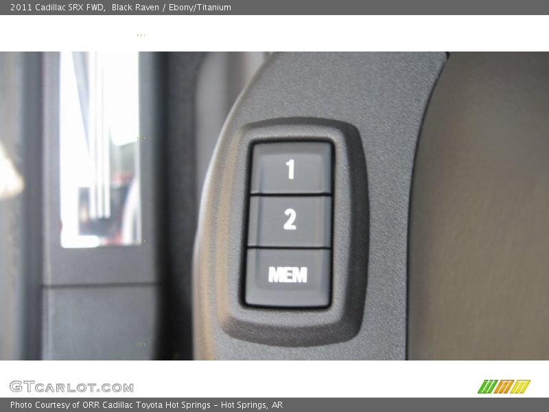 Black Raven / Ebony/Titanium 2011 Cadillac SRX FWD