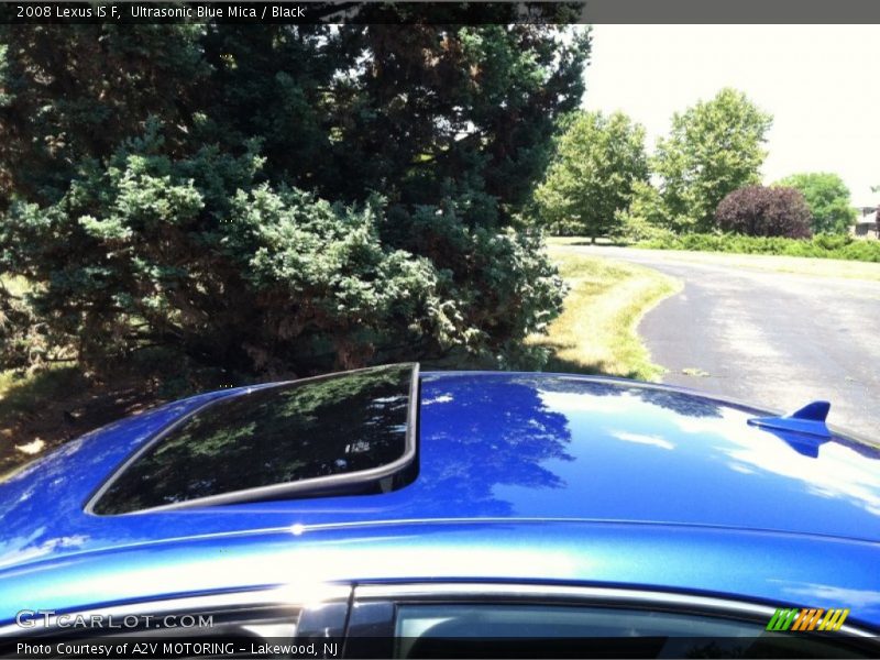 Ultrasonic Blue Mica / Black 2008 Lexus IS F