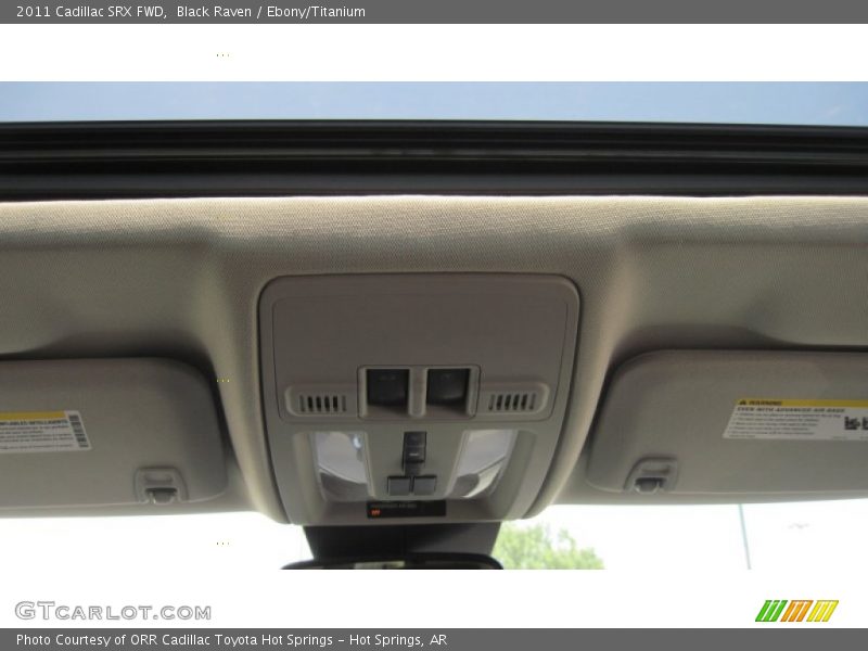 Black Raven / Ebony/Titanium 2011 Cadillac SRX FWD