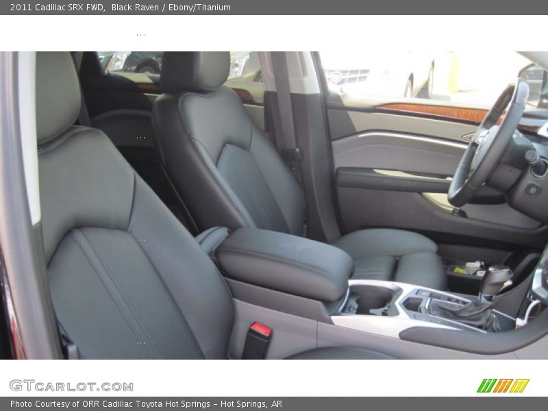 Black Raven / Ebony/Titanium 2011 Cadillac SRX FWD