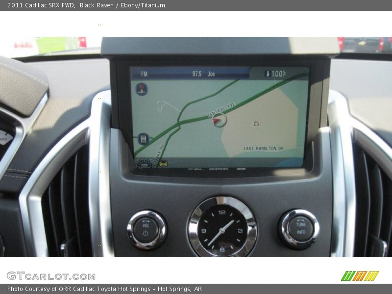 Black Raven / Ebony/Titanium 2011 Cadillac SRX FWD