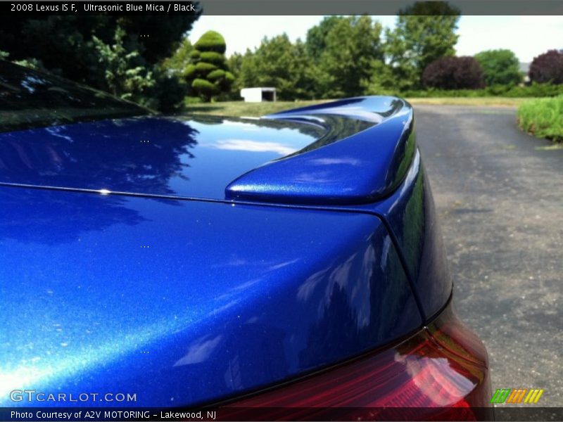 Ultrasonic Blue Mica / Black 2008 Lexus IS F