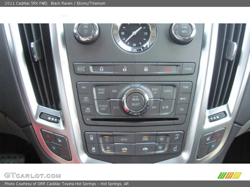 Black Raven / Ebony/Titanium 2011 Cadillac SRX FWD