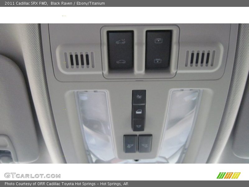 Black Raven / Ebony/Titanium 2011 Cadillac SRX FWD