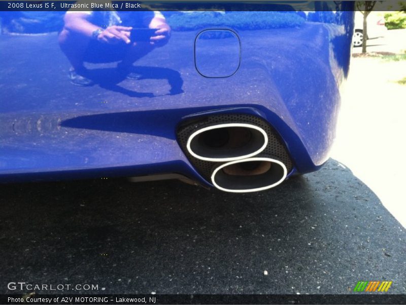Ultrasonic Blue Mica / Black 2008 Lexus IS F
