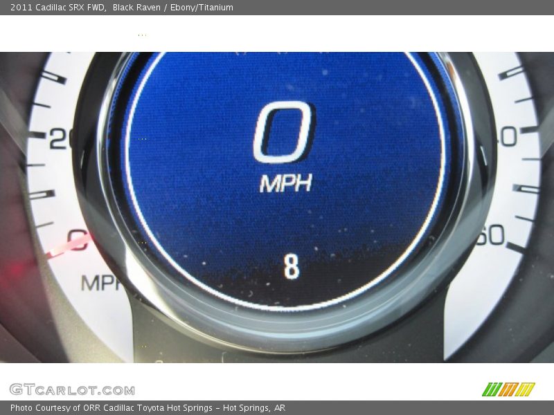 Black Raven / Ebony/Titanium 2011 Cadillac SRX FWD