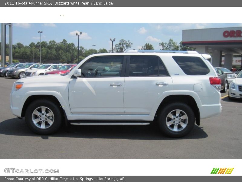 Blizzard White Pearl / Sand Beige 2011 Toyota 4Runner SR5