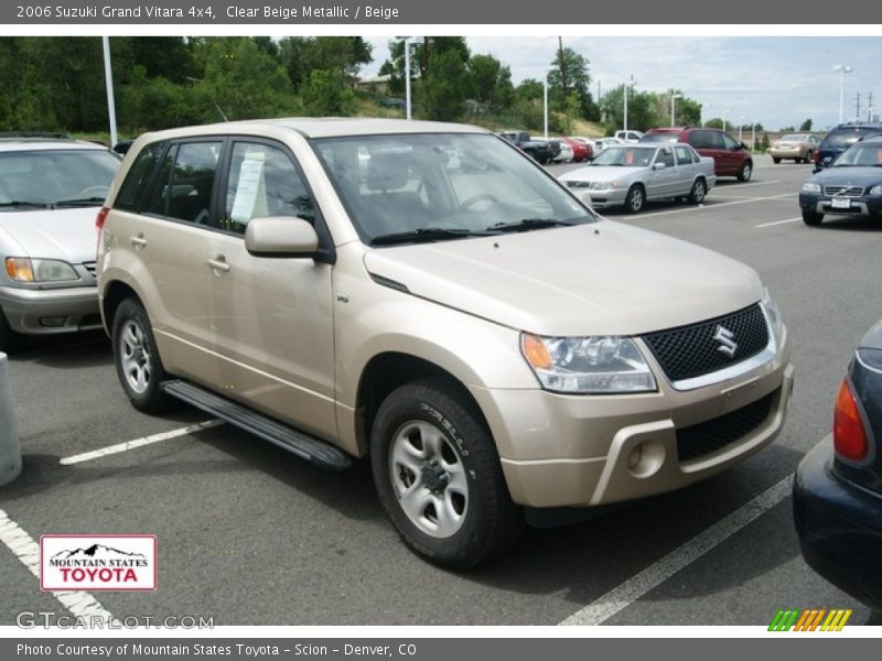 Clear Beige Metallic / Beige 2006 Suzuki Grand Vitara 4x4