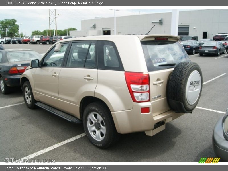 Clear Beige Metallic / Beige 2006 Suzuki Grand Vitara 4x4