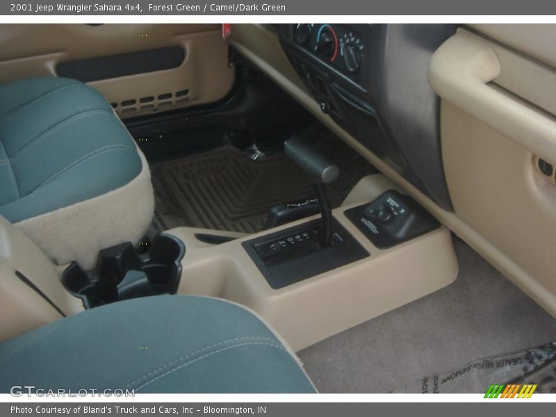 Forest Green / Camel/Dark Green 2001 Jeep Wrangler Sahara 4x4